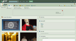 Desktop Screenshot of flyza.deviantart.com