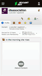 Mobile Screenshot of disassociation.deviantart.com