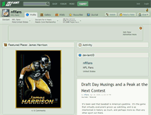 Tablet Screenshot of nflfans.deviantart.com