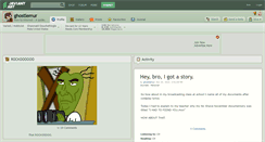 Desktop Screenshot of ghostlemur.deviantart.com