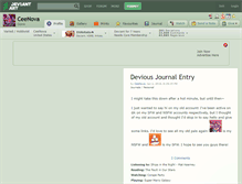 Tablet Screenshot of ceenova.deviantart.com