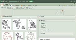 Desktop Screenshot of griffed.deviantart.com
