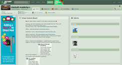 Desktop Screenshot of akatsuki-academy.deviantart.com