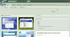 Desktop Screenshot of dlb-.deviantart.com