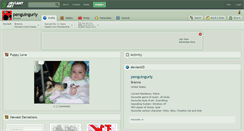 Desktop Screenshot of penguingurly.deviantart.com