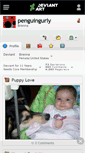 Mobile Screenshot of penguingurly.deviantart.com