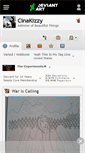 Mobile Screenshot of cinakizzy.deviantart.com