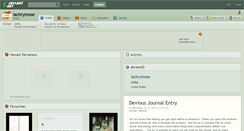 Desktop Screenshot of lachrymose.deviantart.com