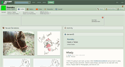 Desktop Screenshot of keeraku.deviantart.com