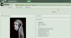 Desktop Screenshot of brightsoul.deviantart.com