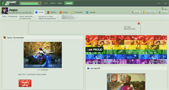 Desktop Screenshot of magias.deviantart.com