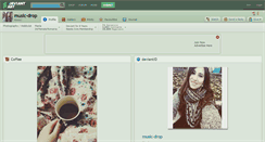 Desktop Screenshot of music-drop.deviantart.com