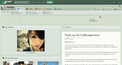 Desktop Screenshot of meirabu.deviantart.com
