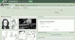 Desktop Screenshot of kiafanti.deviantart.com
