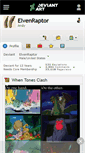 Mobile Screenshot of elvenraptor.deviantart.com