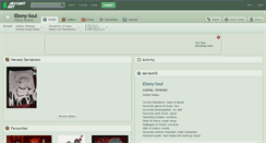 Desktop Screenshot of ebony-soul.deviantart.com