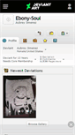 Mobile Screenshot of ebony-soul.deviantart.com