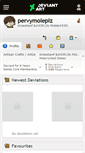 Mobile Screenshot of pervymoleplz.deviantart.com