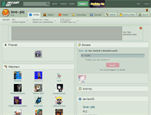 Tablet Screenshot of love--plz.deviantart.com