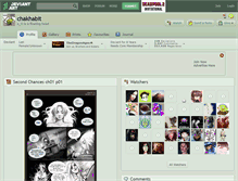 Tablet Screenshot of chakhabit.deviantart.com