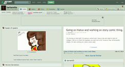Desktop Screenshot of barbarette.deviantart.com