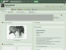 Tablet Screenshot of daniel-kiessler.deviantart.com