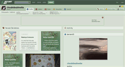 Desktop Screenshot of choubidoubinette.deviantart.com