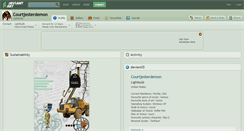 Desktop Screenshot of courtjesterdemon.deviantart.com