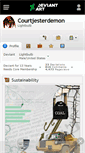Mobile Screenshot of courtjesterdemon.deviantart.com