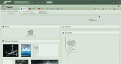 Desktop Screenshot of faustii.deviantart.com