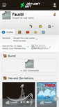Mobile Screenshot of faustii.deviantart.com