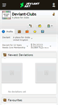 Mobile Screenshot of deviant-clubs.deviantart.com