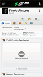 Mobile Screenshot of fineartpictures.deviantart.com