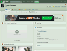 Tablet Screenshot of fineartpictures.deviantart.com