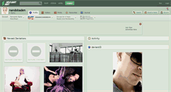 Desktop Screenshot of nandobaden.deviantart.com