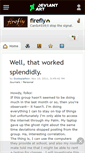 Mobile Screenshot of firefly.deviantart.com