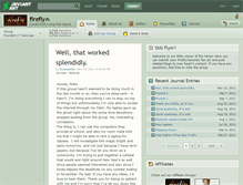 Tablet Screenshot of firefly.deviantart.com