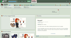 Desktop Screenshot of cerelin.deviantart.com