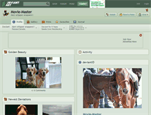 Tablet Screenshot of movie-master.deviantart.com