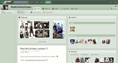 Desktop Screenshot of paulmccartneygroup.deviantart.com