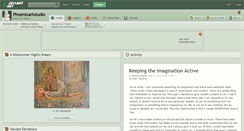 Desktop Screenshot of phoenixartstudio.deviantart.com