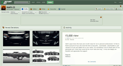 Desktop Screenshot of maks-23.deviantart.com