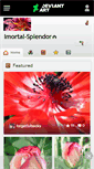 Mobile Screenshot of imortal-splendor.deviantart.com
