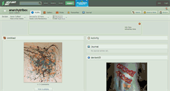 Desktop Screenshot of anarchytribex.deviantart.com