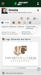 Mobile Screenshot of fontella.deviantart.com