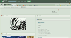 Desktop Screenshot of kazen-blown.deviantart.com