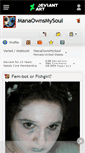 Mobile Screenshot of manaownsmysoul.deviantart.com