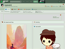 Tablet Screenshot of buzzwerd.deviantart.com