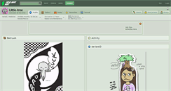 Desktop Screenshot of little-tree.deviantart.com