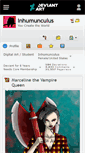 Mobile Screenshot of inhumunculus.deviantart.com